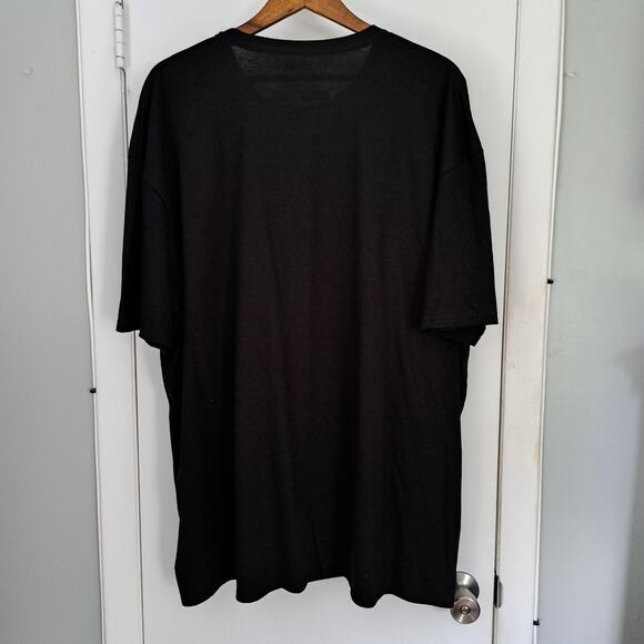 Star Wars NWT Men's 3X Cartoon Darth Vader Luke Skywalker Princess Lei Black Tee - Picture 4 of 6